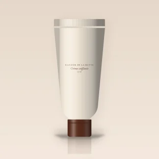 Crème coiffante définition intense aux extraits d'algues – Barbier de la Butte, tube 150 ml