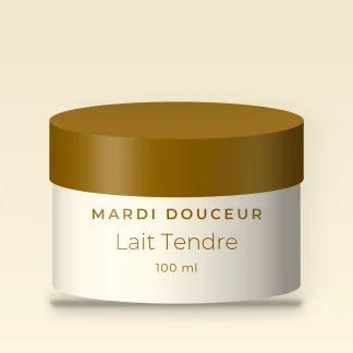 Masque visage peau neuve Lait Tendre – Mardi Douceur, pot 100 ml