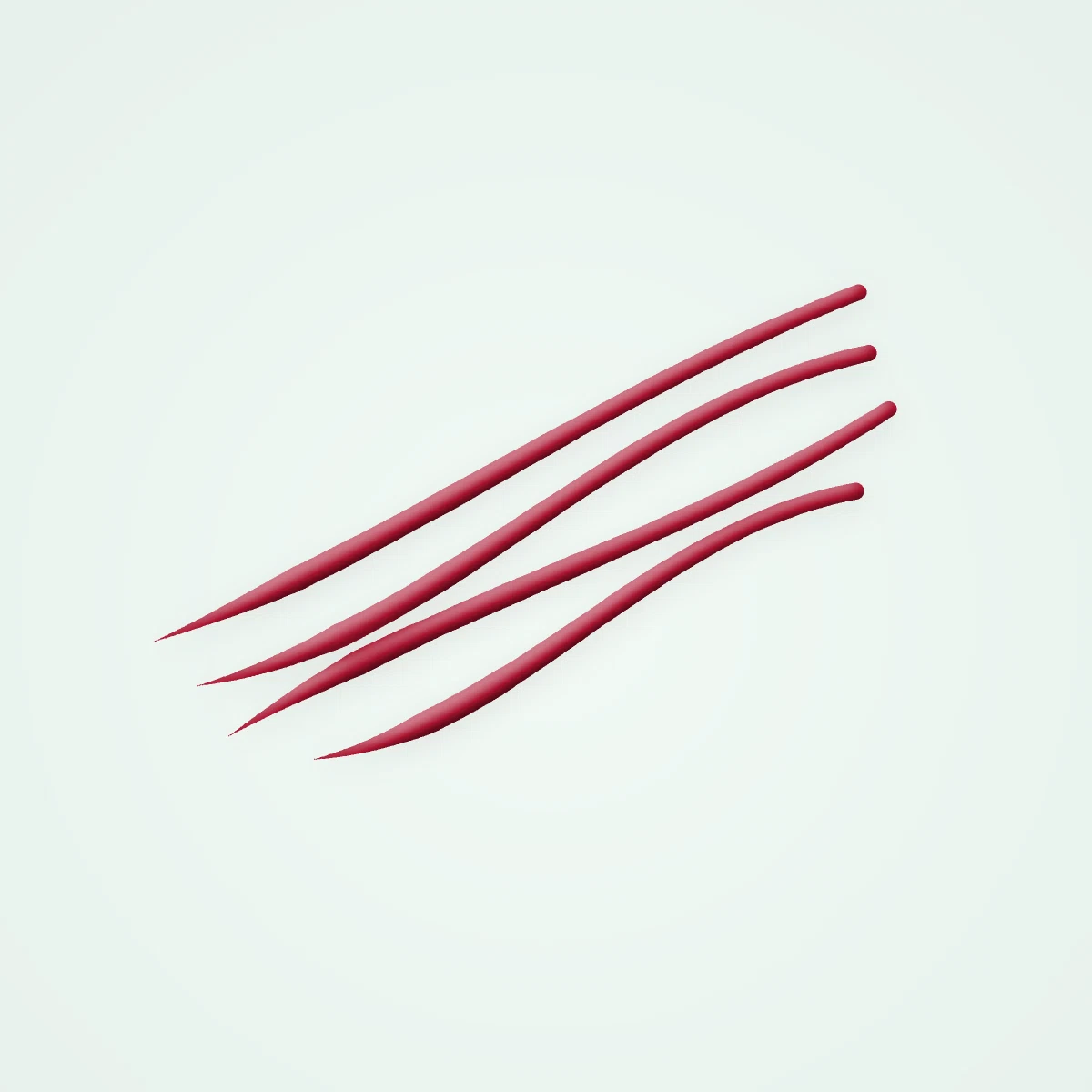 Crayon à lèvres Melon Frais résistant à l'eau – Sopoong, aperçu de la teinte 08 Rouge cerise