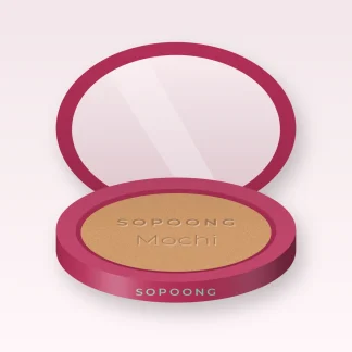 Terre de soleil Mochi longue durée – Sopoong, boîtier 10 g, teinte 03 Blond doré