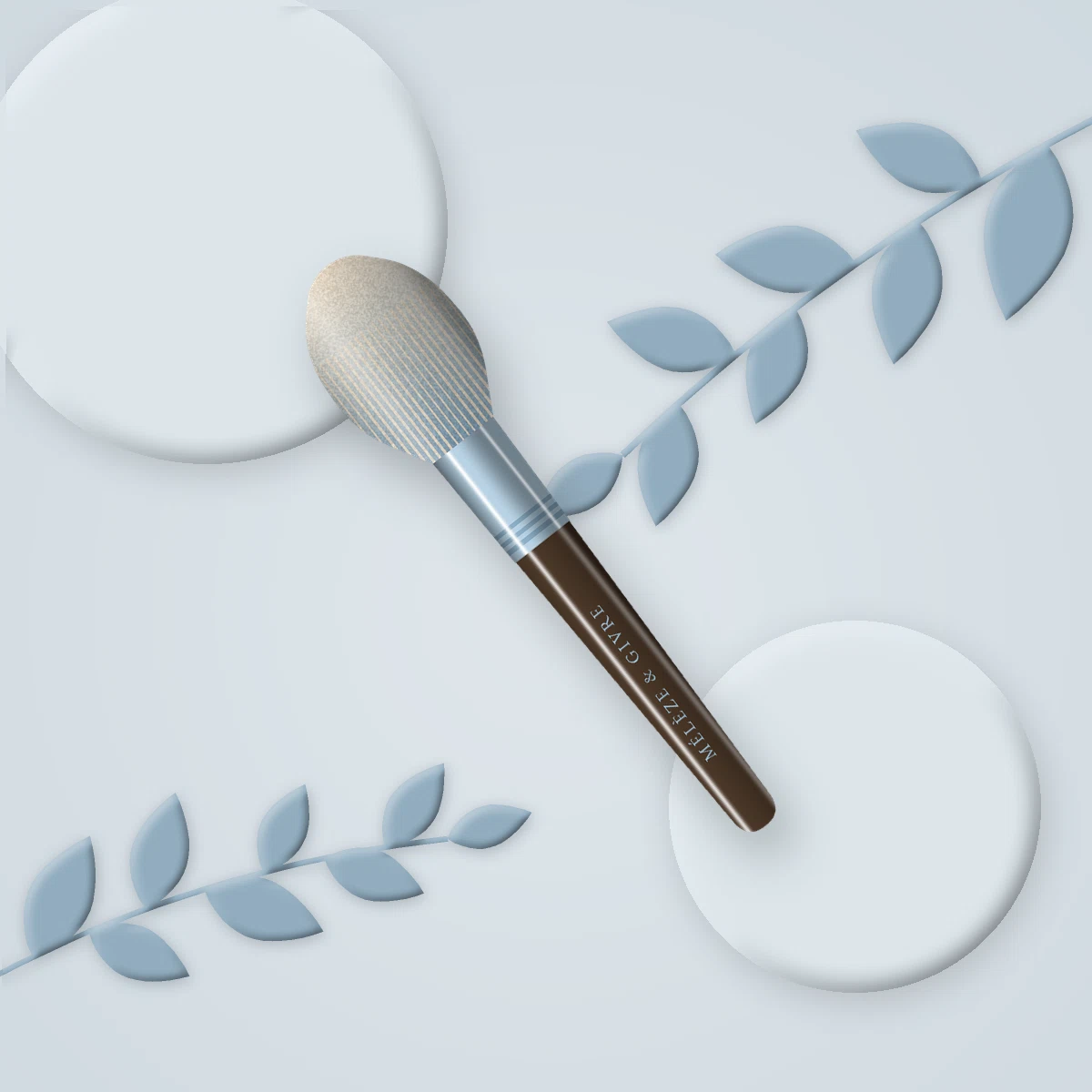 Brosse brillance Taïga – Mélèze & Givre, photo d'ambiance