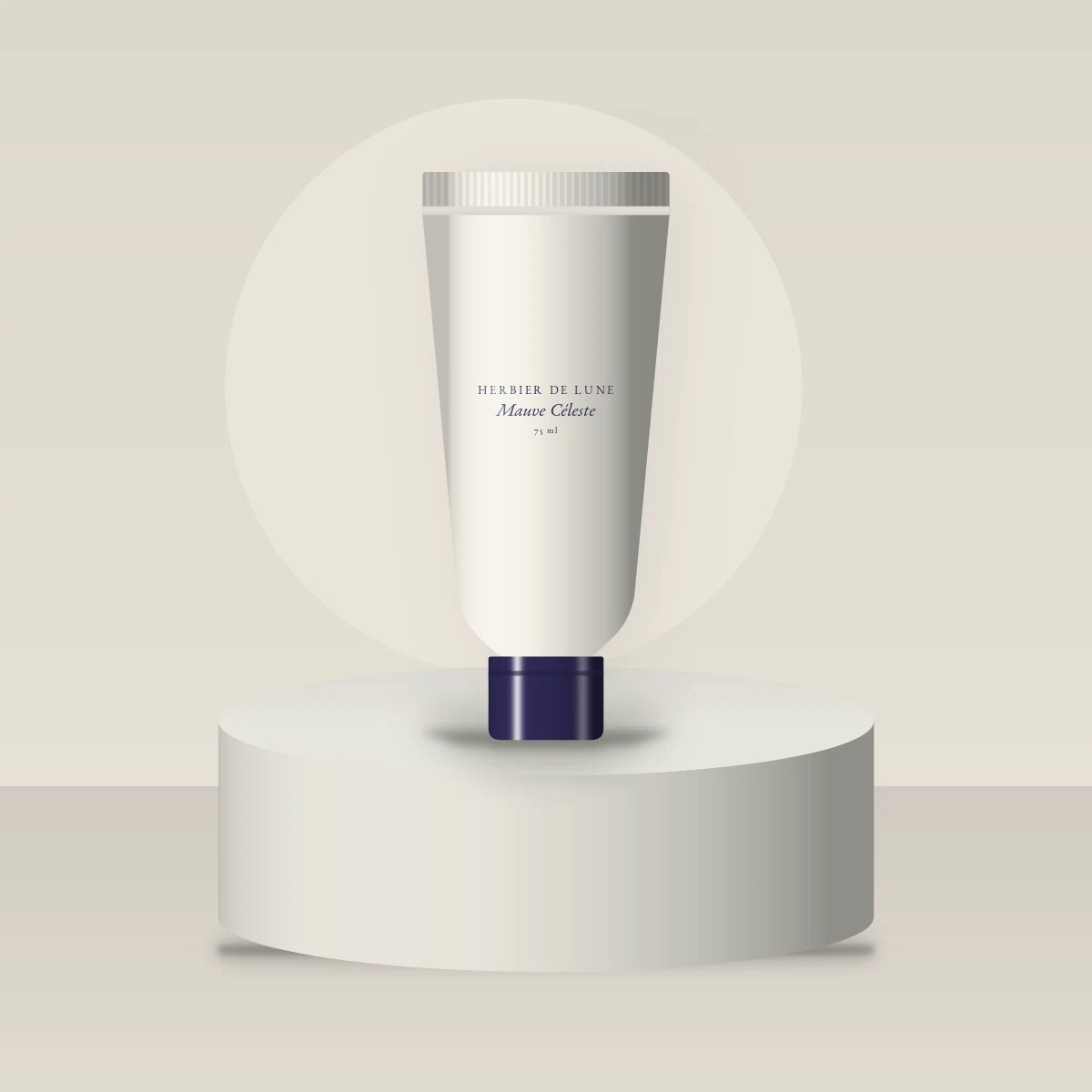 Mauve Céleste crème hydratante nourrissante – Herbier de Lune, photo d'ambiance