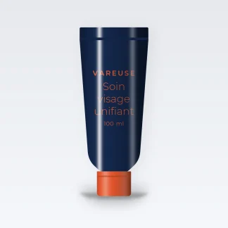 Soin visage unifiant à l'urée pour homme – Vareuse, tube 100 ml