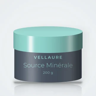 Gommage corps Source Minérale lissant – Vellaure, pot 200 g
