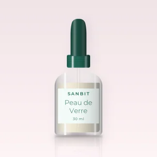 Sérum désaltérant Peau de Verre – Sanbit, flacon compte-gouttes 30 ml