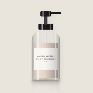 Sérum désaltérant au complexe de céramides – Galerie Albâtre, flacon-pompe 15 ml