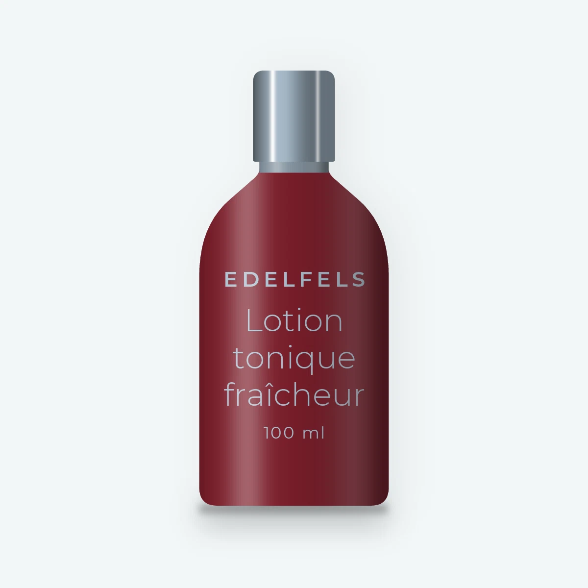 Lotion tonique fraîcheur à l'aloe vera – Edelfels, flacon 100 ml