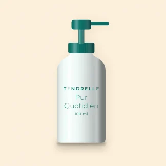Huile capillaire protection couleur Pur Quotidien – Tendrelle, flacon-pompe 100 ml