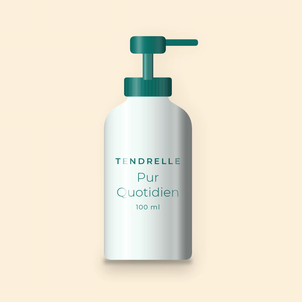 Huile capillaire protection couleur Pur Quotidien – Tendrelle, flacon-pompe 100 ml