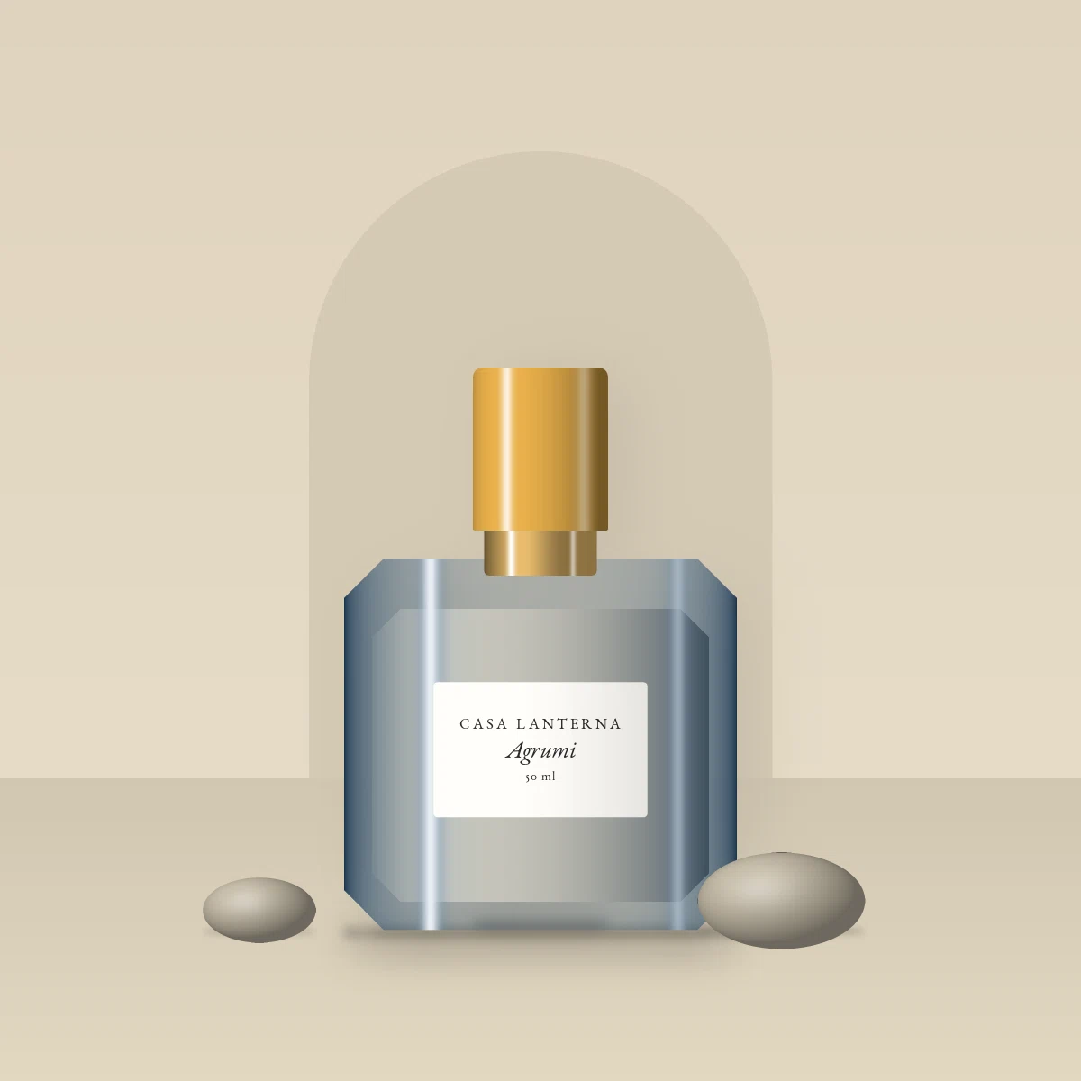 Parfum Agrumi insouciant au yuzu – Casa Lanterna, photo d'ambiance