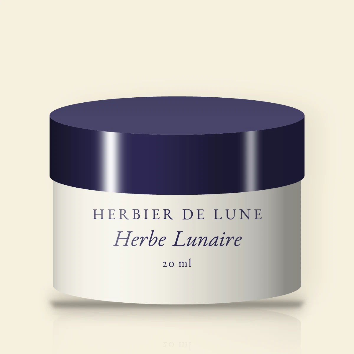 Contour des yeux Herbe Lunaire à l'adénosine – Herbier de Lune, pot 20 ml