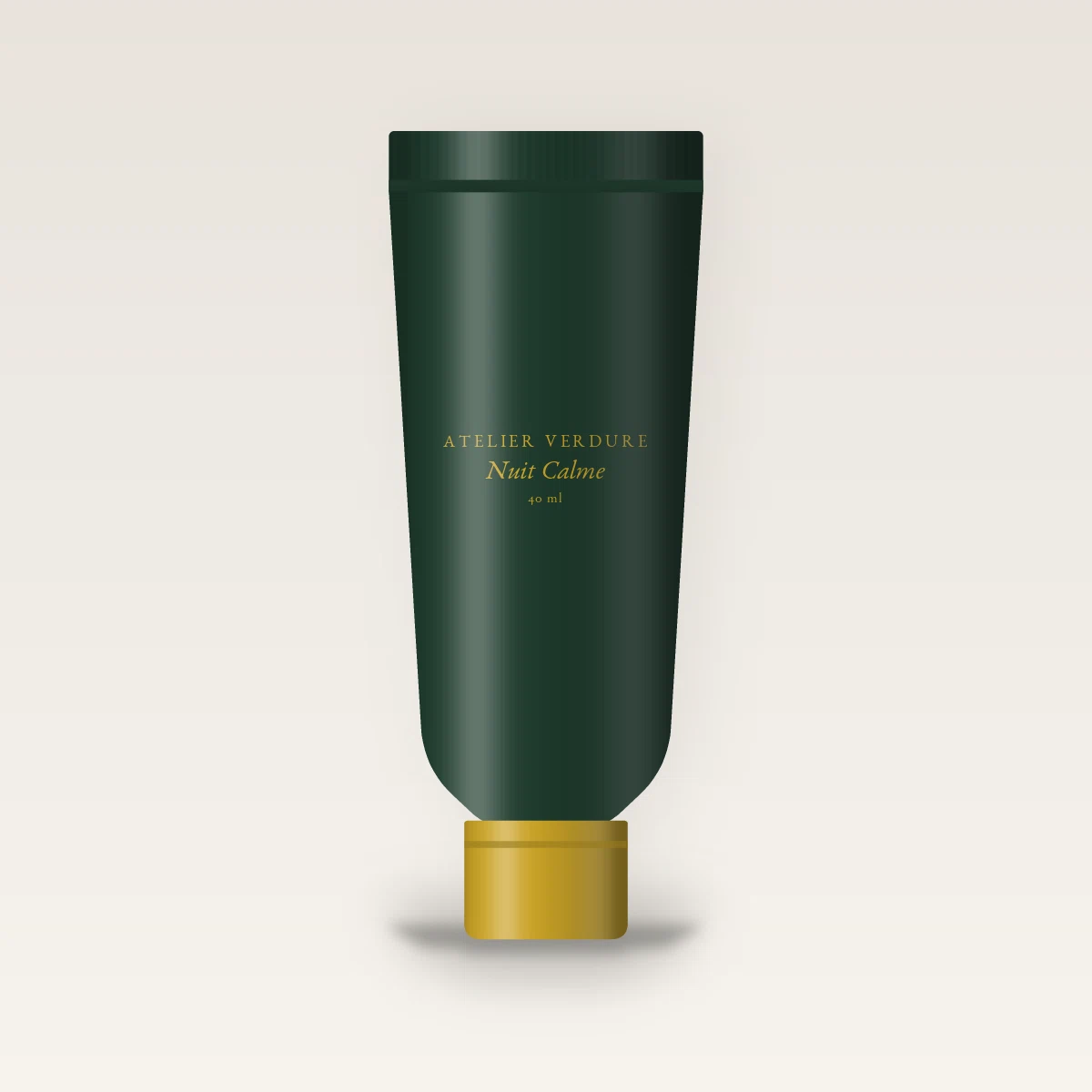 Crème hydratante Nuit Calme à la vitamine E – Atelier Verdure, tube 40 ml