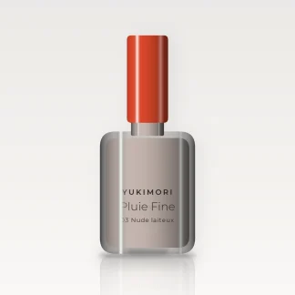 Vernis à ongles Pluie Fine séchage rapide – Yukimori, flacon 12 ml, teinte 03 Nude laiteux