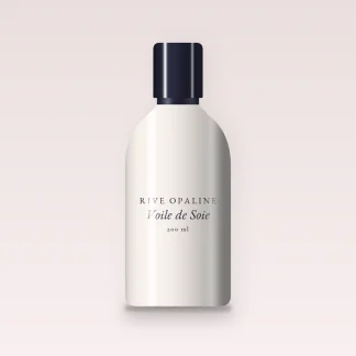 Voile de Soie nettoyant visage éclat – Rive Opaline, flacon 200 ml