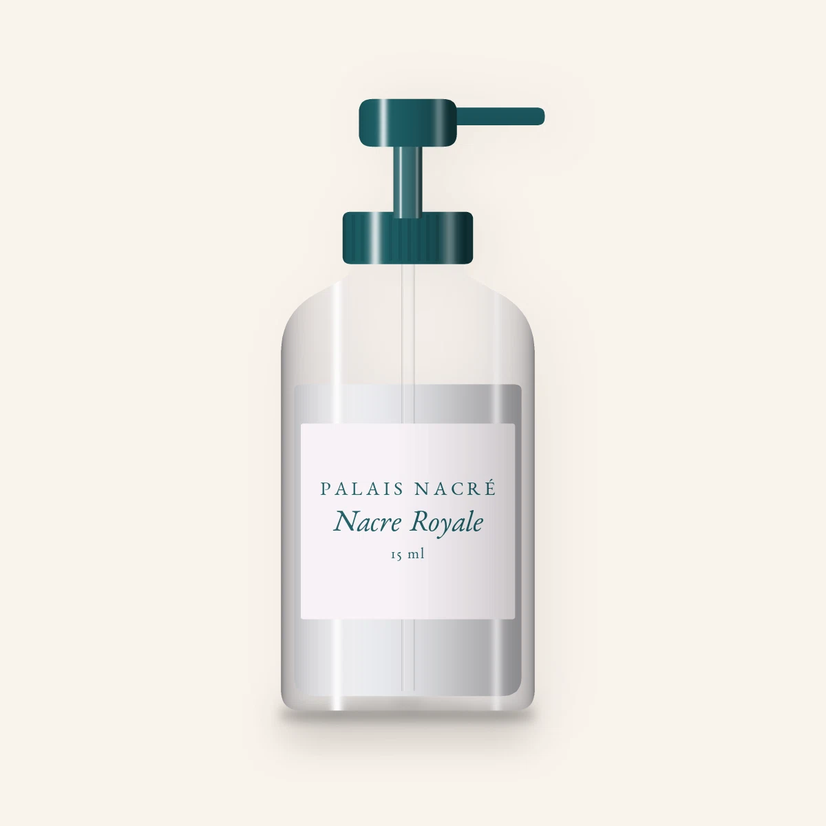 Contour des yeux Nacre Royale au marron d'Inde – Palais Nacré, flacon-pompe 15 ml