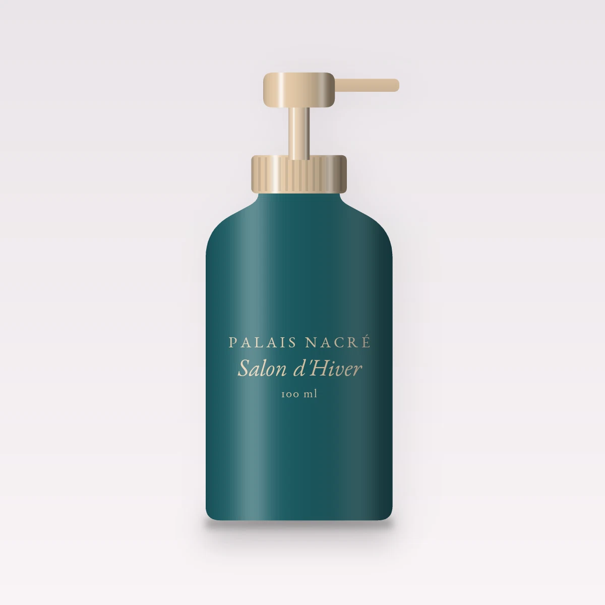 Gel douche et bain Salon d'Hiver rafraîchissant – Palais Nacré, flacon-pompe 100 ml