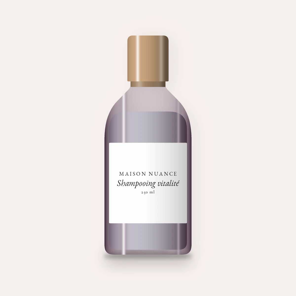 Shampooing vitalité à l'arbre à thé – Maison Nuance, flacon 250 ml