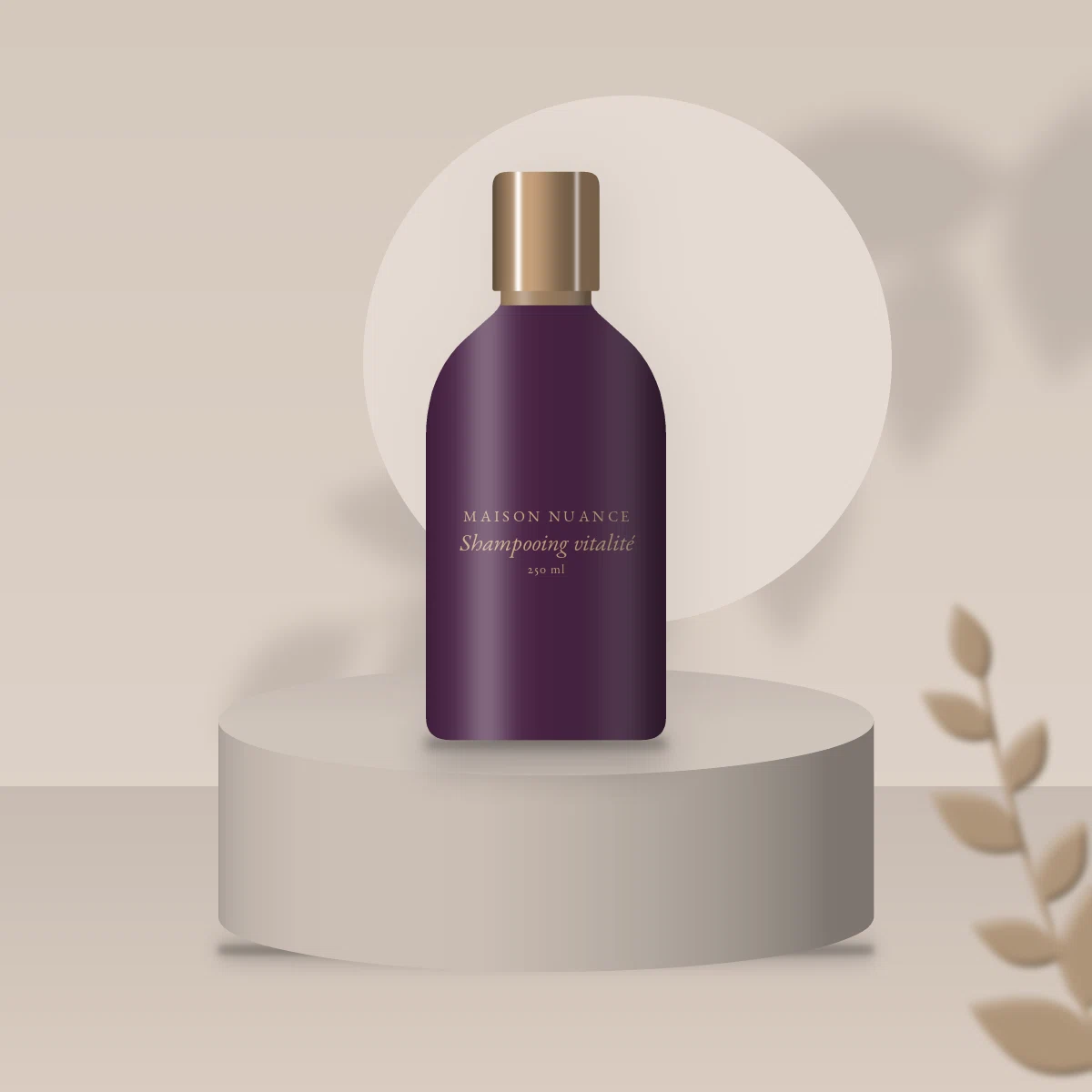 Shampooing vitalité à l'arbre à thé – Maison Nuance, photo d'ambiance