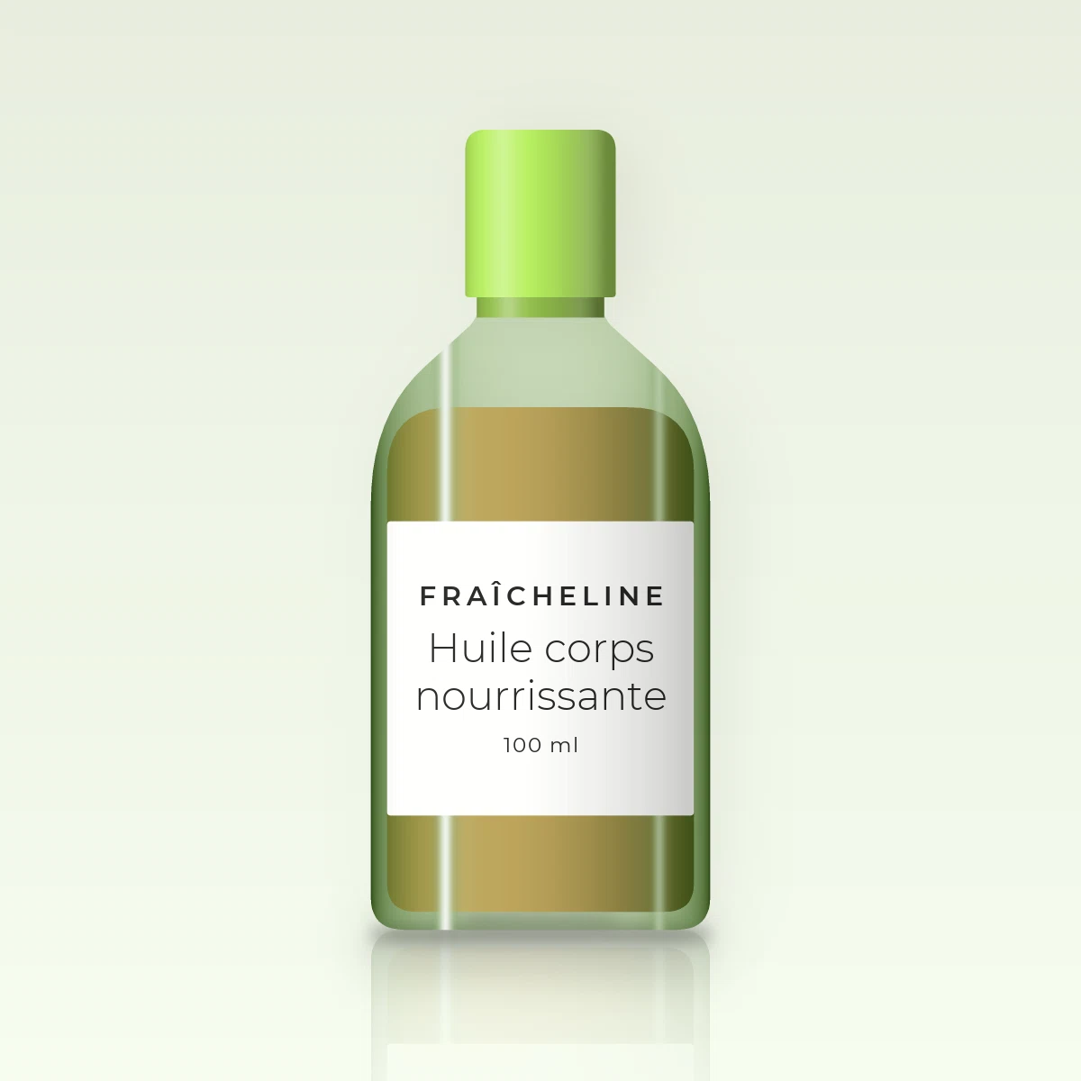 Huile corps sèche nourrissante au baobab – Fraîcheline, flacon 100 ml