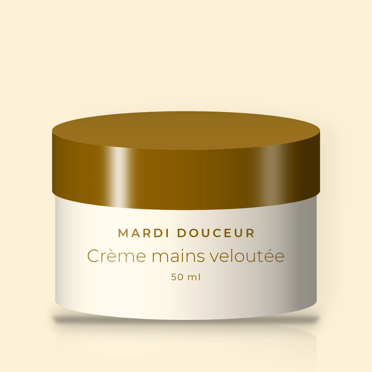 Crème mains et pieds veloutée à la niacinamide – Mardi Douceur, pot 50 ml