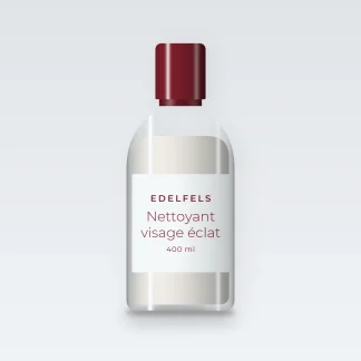 Nettoyant visage éclat à l'extrait de thé vert – Edelfels, flacon 400 ml