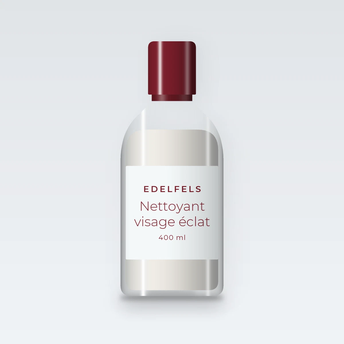 Nettoyant visage éclat à l'extrait de thé vert – Edelfels, flacon 400 ml