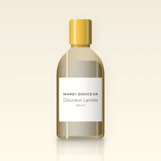 Shampooing Douceur Lactée à la fleur d'hibiscus – Mardi Douceur, flacon 250 ml