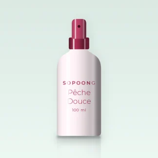 Lotion tonique haute tolérance Pêche Douce – Sopoong, flacon spray 100 ml