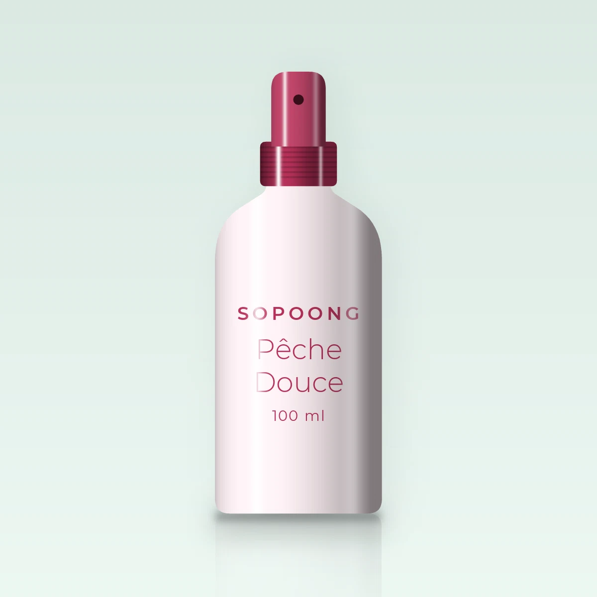 Lotion tonique haute tolérance Pêche Douce – Sopoong, flacon spray 100 ml