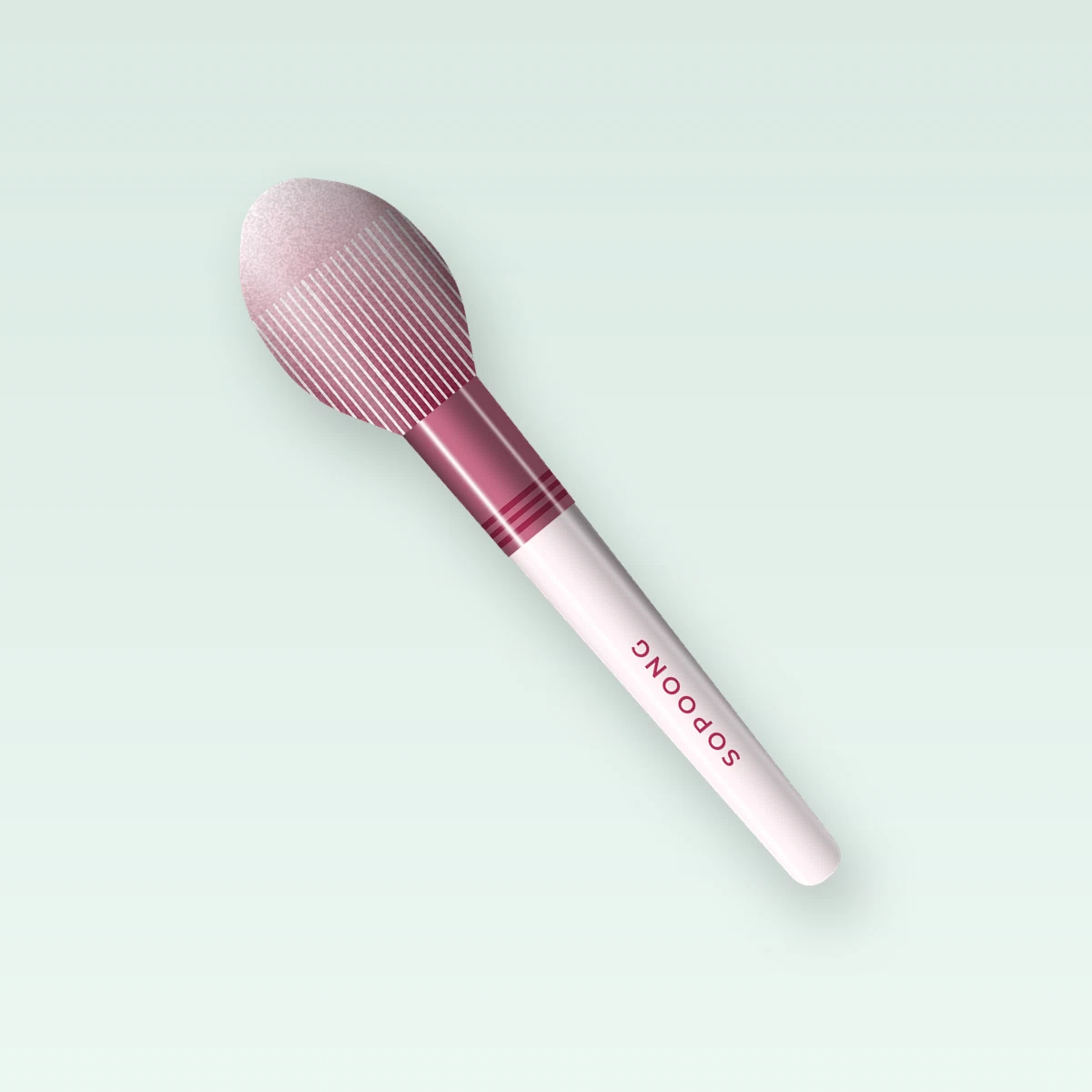 Pinceau Melon Frais en fibres de nylon – Sopoong, vue de face