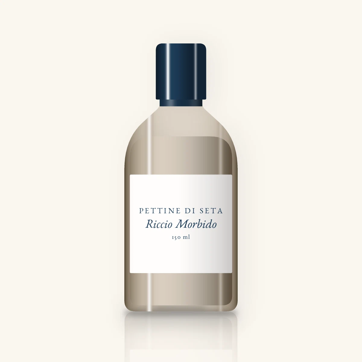 Après-shampooing fraîcheur Riccio Morbido – Pettine di Seta, flacon 150 ml