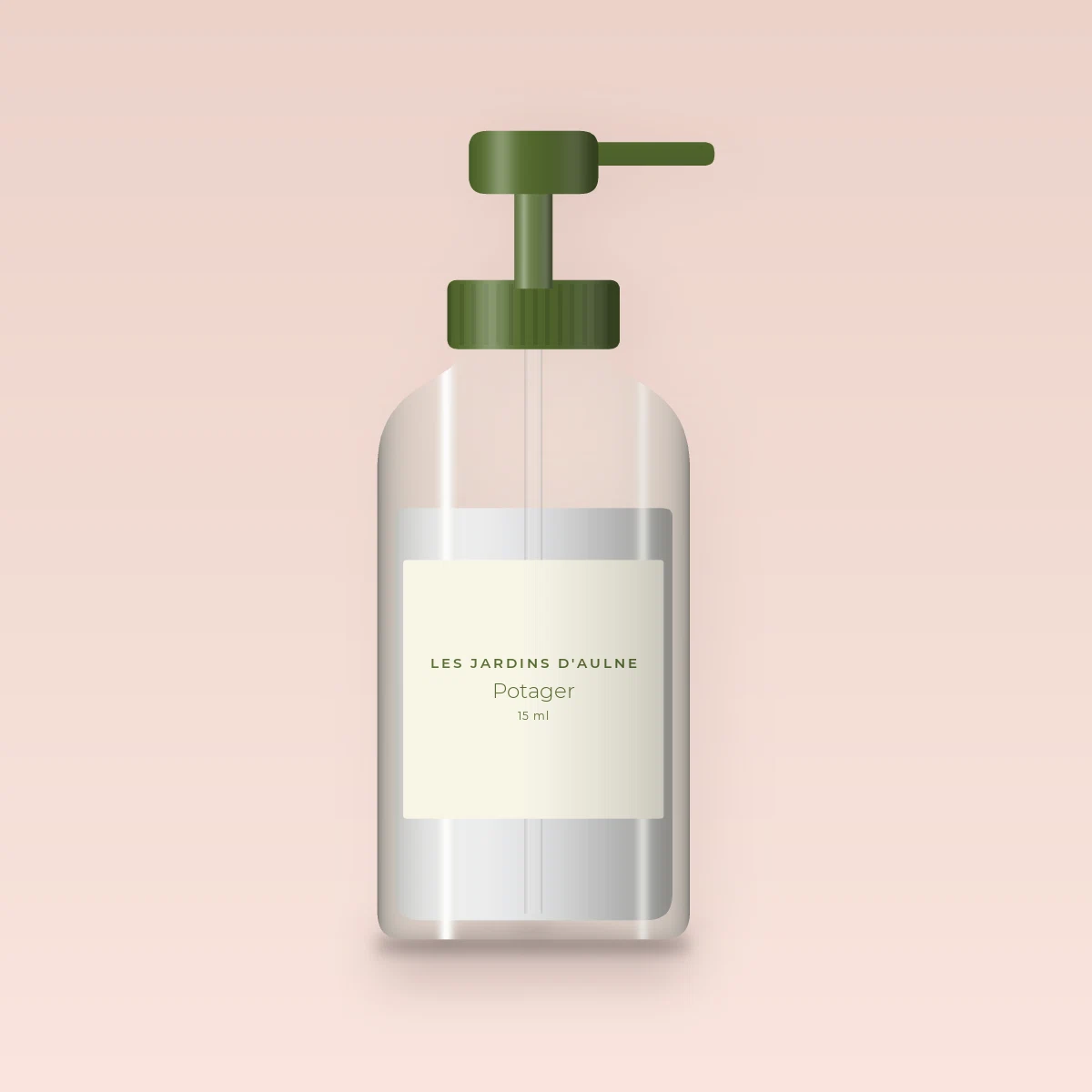 Potager contour des yeux éclat – Les Jardins d'Aulne, flacon-pompe 15 ml