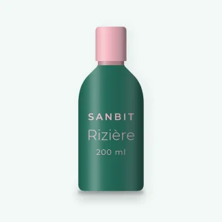 Nettoyant visage Rizière à l'huile de tournesol – Sanbit, flacon 200 ml