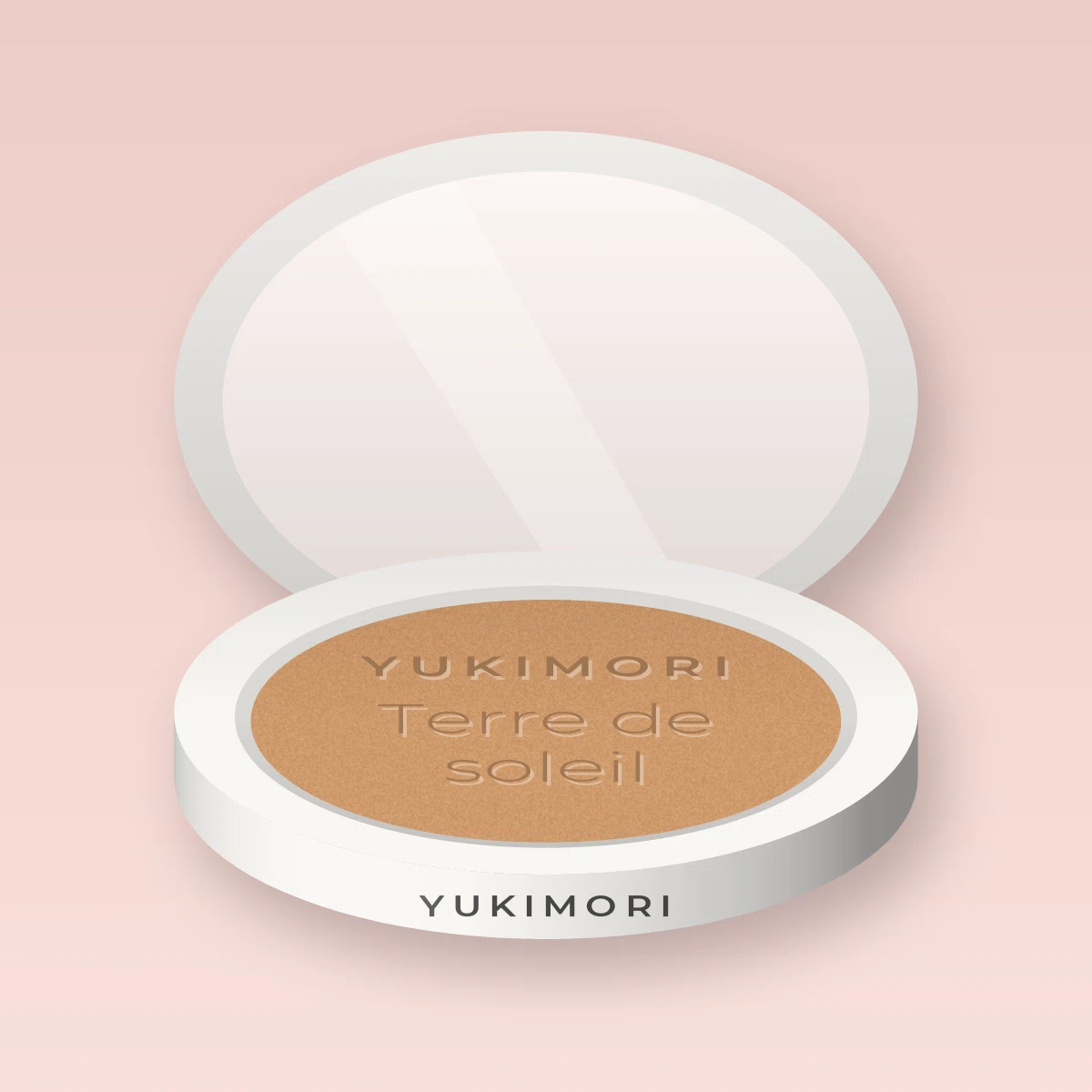 Terre de soleil sans effet poudreux au beurre de mangue – Yukimori, boîtier 10 g, teinte 03 Blond doré