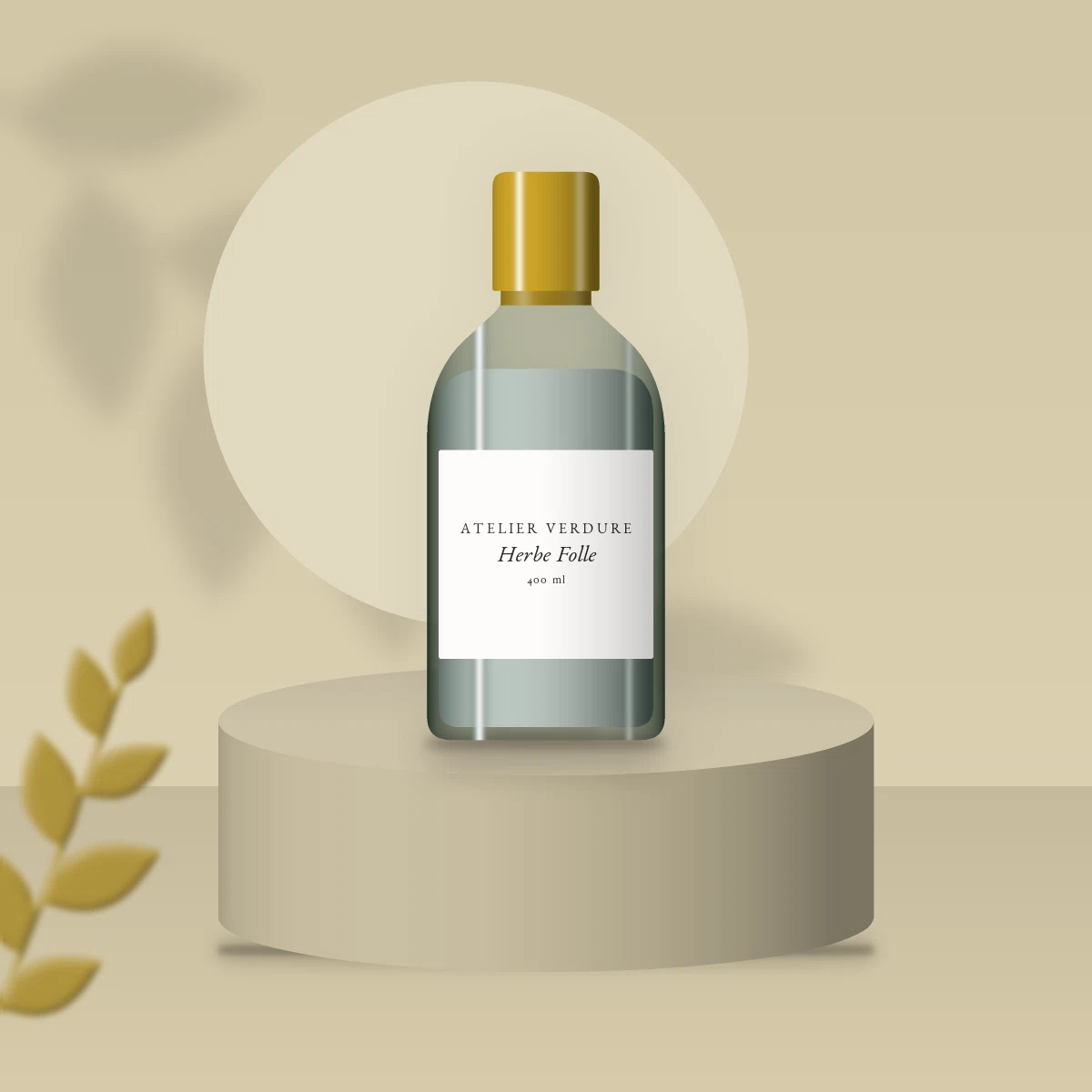 Herbe Folle nettoyant visage éclat – Atelier Verdure, photo d'ambiance