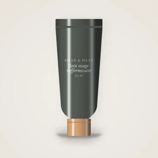 Soin visage raffermissant à la caféine pour homme – Selle & Silex, tube 100 ml