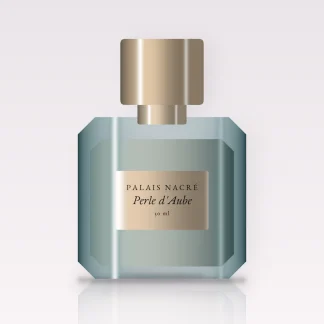 Parfum Perle d'Aube nébuleux à la fève tonka – Palais Nacré, flacon 50 ml