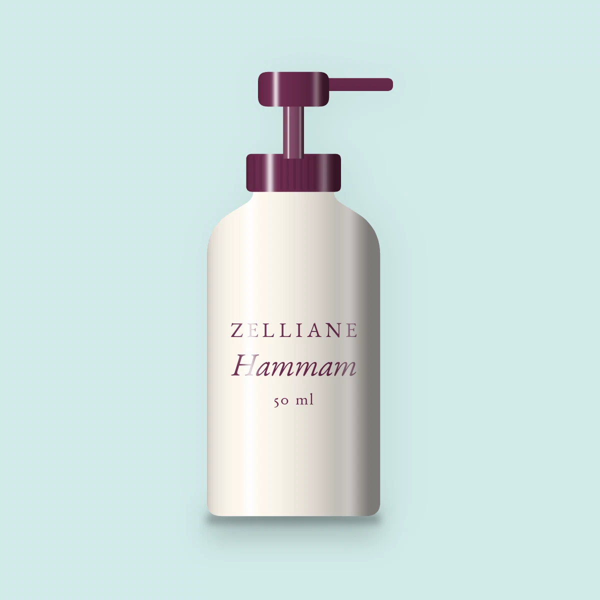 Soin anti-âge Hammam au complexe de céramides – Zelliane, flacon-pompe 50 ml