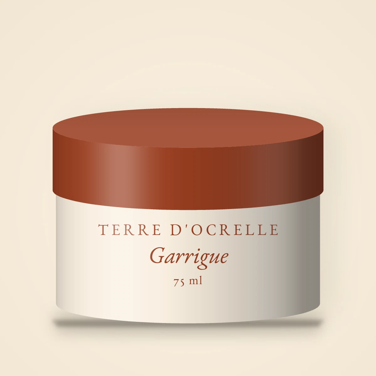 Masque visage matifiant Garrigue – Terre d'Ocrelle, pot 75 ml