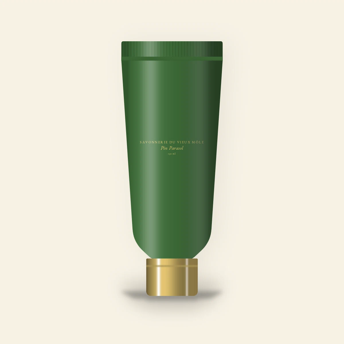 Crème à raser Pin Parasol au tilleul – Savonnerie du Vieux Môle, tube 150 ml