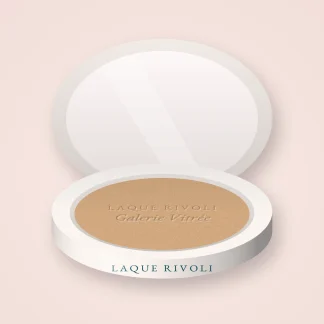 Poudre sans reflet blanc Galerie Vitrée – Laque Rivoli, boîtier 20 g, teinte 08 Sable