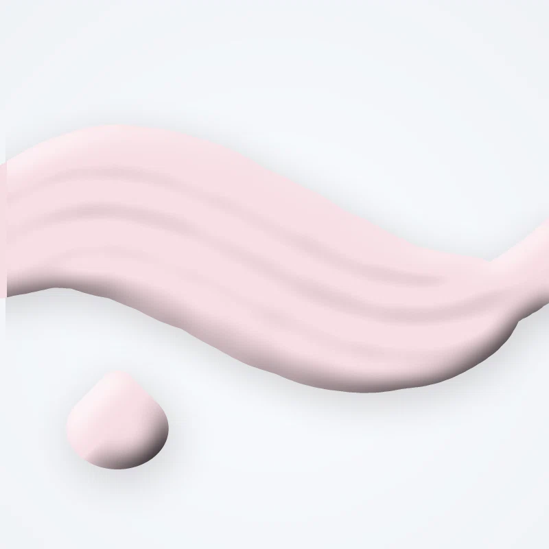 Gel douche velouté à l'huile de rose musquée – Halvène, aperçu de la texture