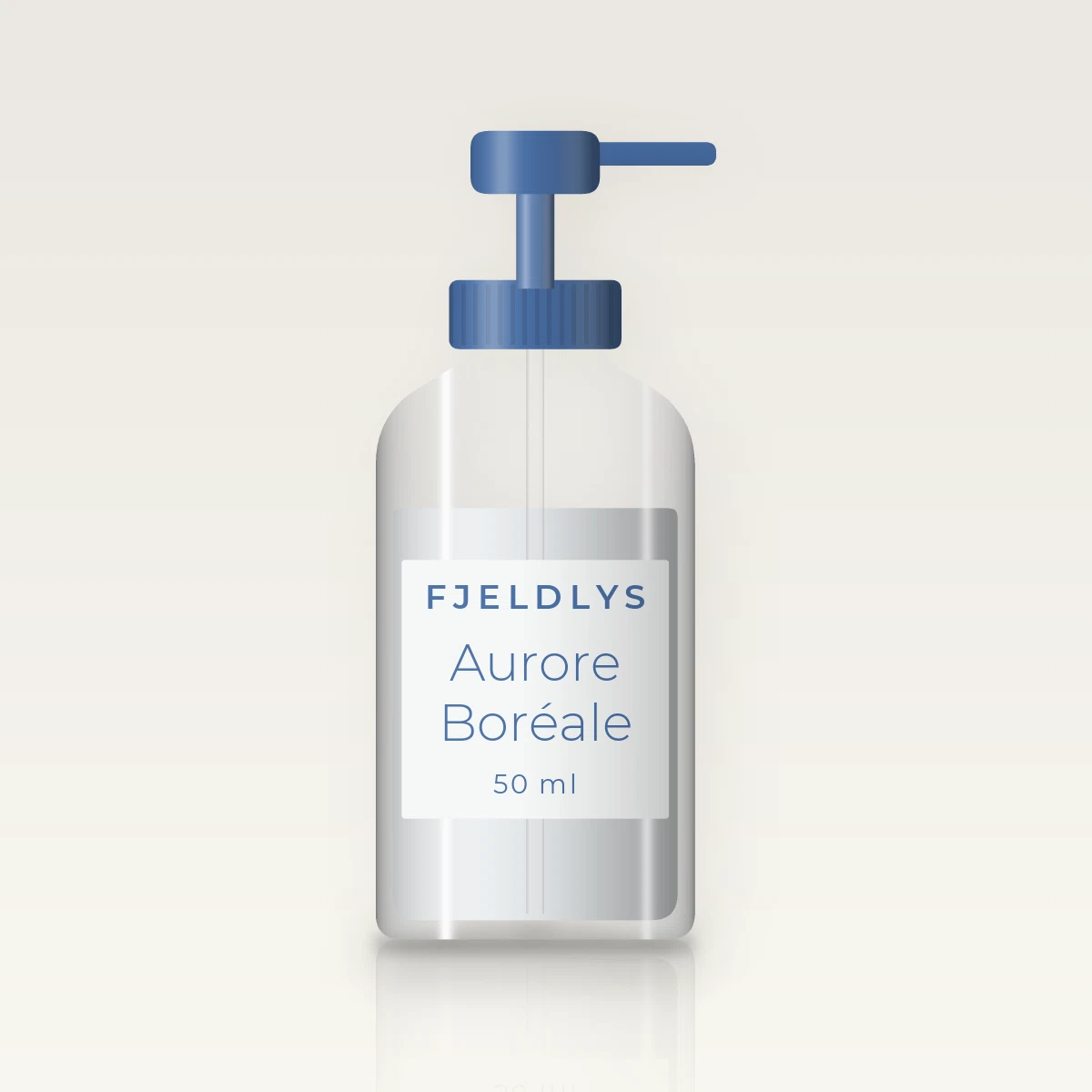 Baume après-rasage anti-tiraillements Aurore Boréale – Fjeldlys, flacon-pompe 50 ml