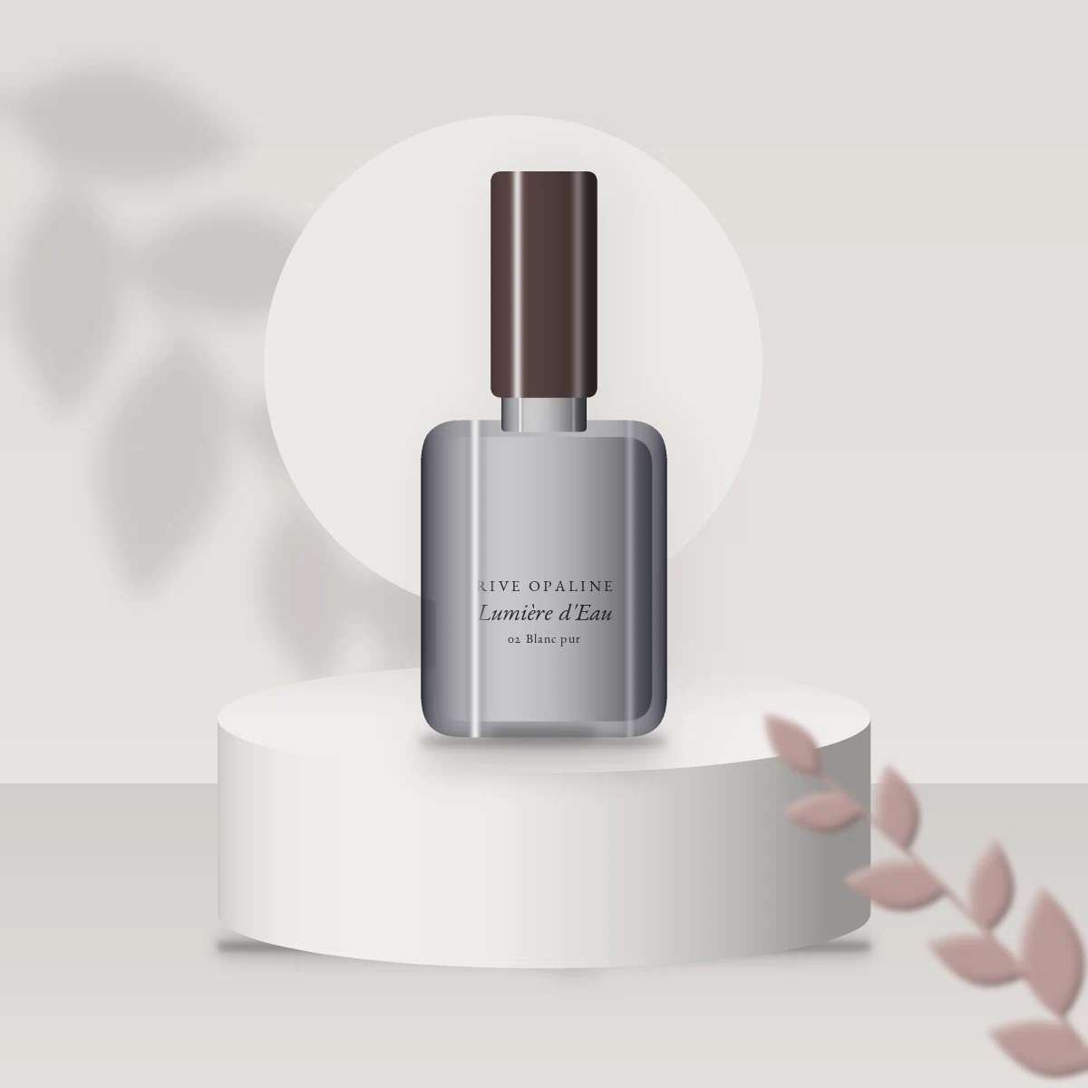 Vernis à ongles express Lumière d'Eau – Rive Opaline, photo d'ambiance
