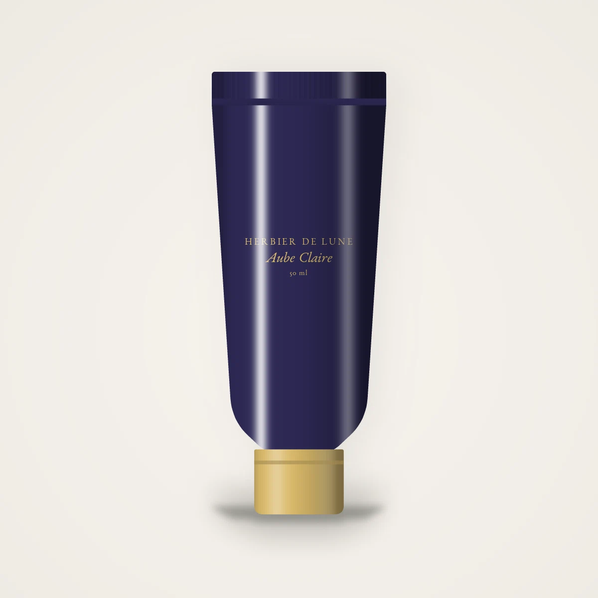 Gommage visage hydratant Aube Claire – Herbier de Lune, tube 50 ml