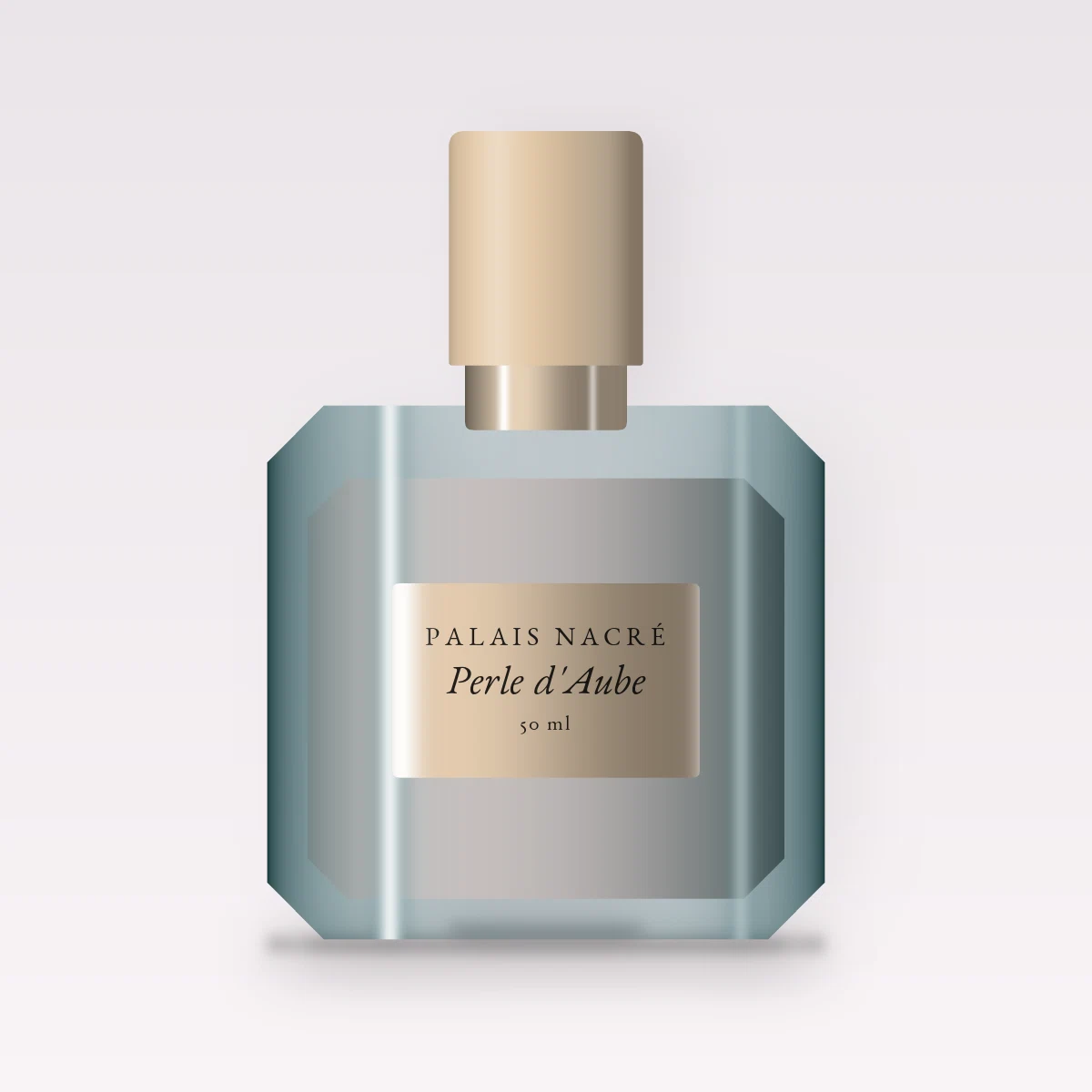 Parfum Perle d'Aube joyeux à la mandarine – Palais Nacré, flacon 50 ml