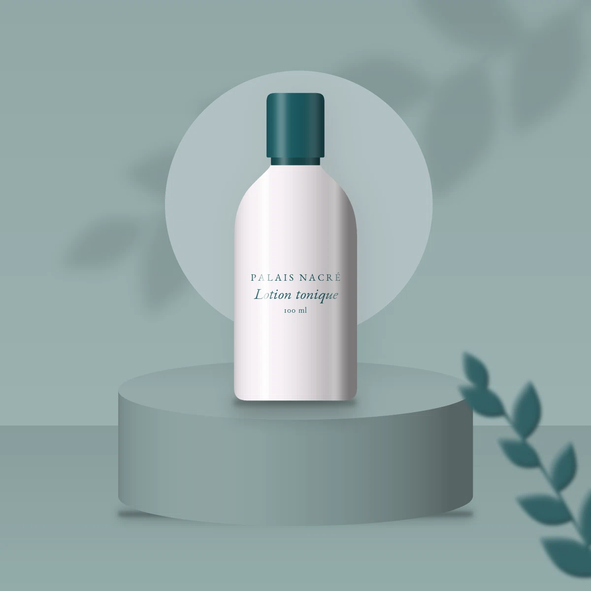 Lotion tonique haute tolérance à l'acide hyaluronique – Palais Nacré, photo d'ambiance