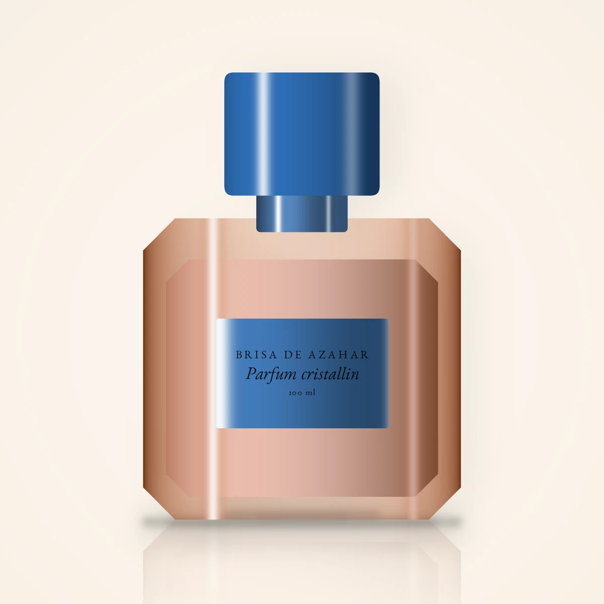 Parfum cristallin au bois de santal pour femme – Brisa de Azahar, flacon 100 ml