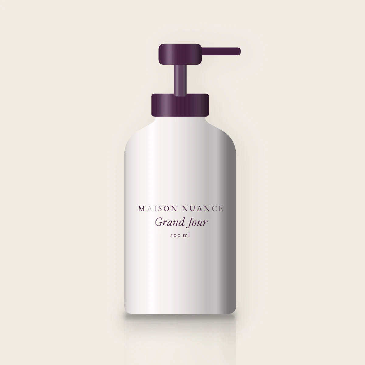 Shampooing crème Grand Jour – Maison Nuance, flacon-pompe 100 ml