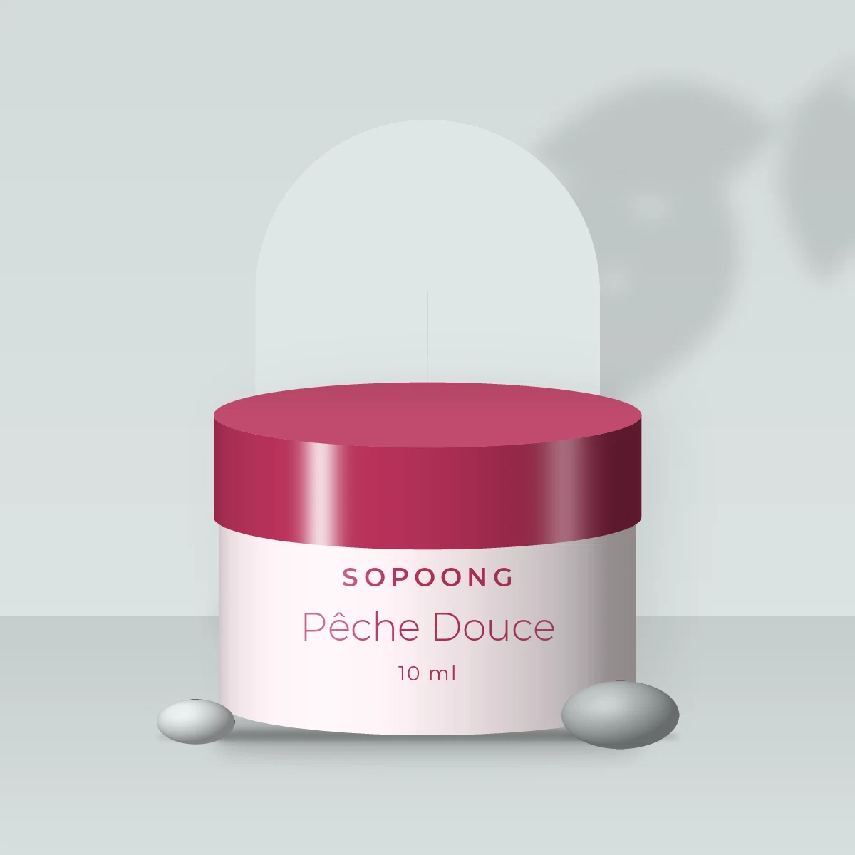 Pêche Douce contour des yeux défatigant – Sopoong, photo d'ambiance